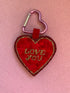 LOVE YOU nøglering