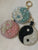 Yin yang nøglering (stor)
